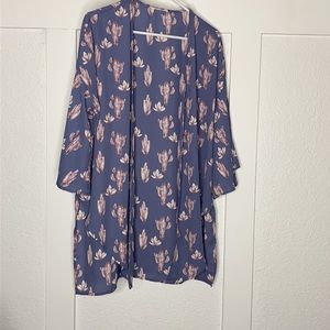 Cute cactus kimono women’s